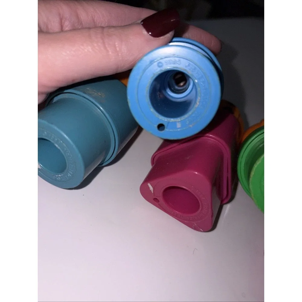 Fisher Price vintage 1984 jumbo Lot Of 7 little people bears shapes